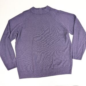 Studio Works Women Purple Knit Sweater 1X [63]
